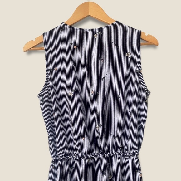 Stella Tweed Floral Sleeveless Dress Small - Picture 6 of 9